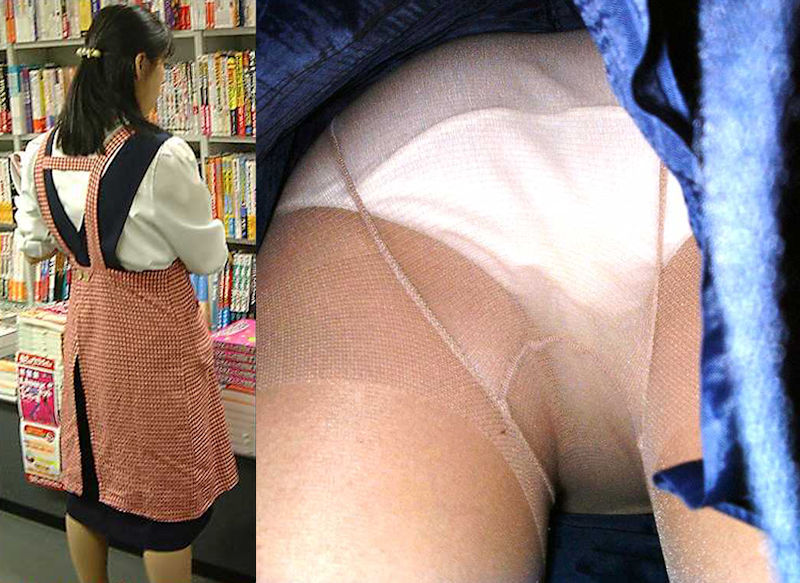 【店員 パンチラ】お仕事を頑張る女子たちのパンティを盗撮！165枚の画像45枚目