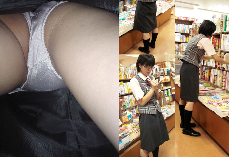 【店員 パンチラ】お仕事を頑張る女子たちのパンティを盗撮！165枚の画像70枚目