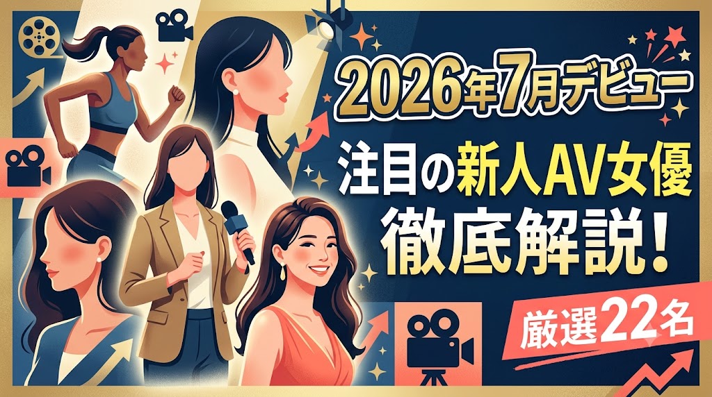 【2026年7月最新】夏の超大型ルーキー集結！7月デビューのおすすめ新人AV女優22選